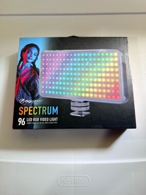 Digipower Spectrum 96 RGB LED Video Light - Multicolor